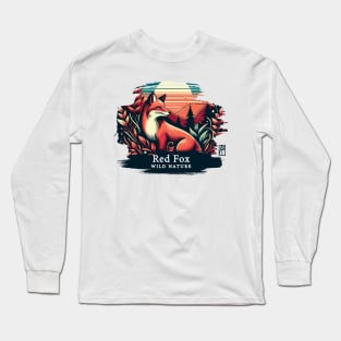 Red Fox - WILD NATURE - RED FOX -10 Long Sleeve T-Shirt